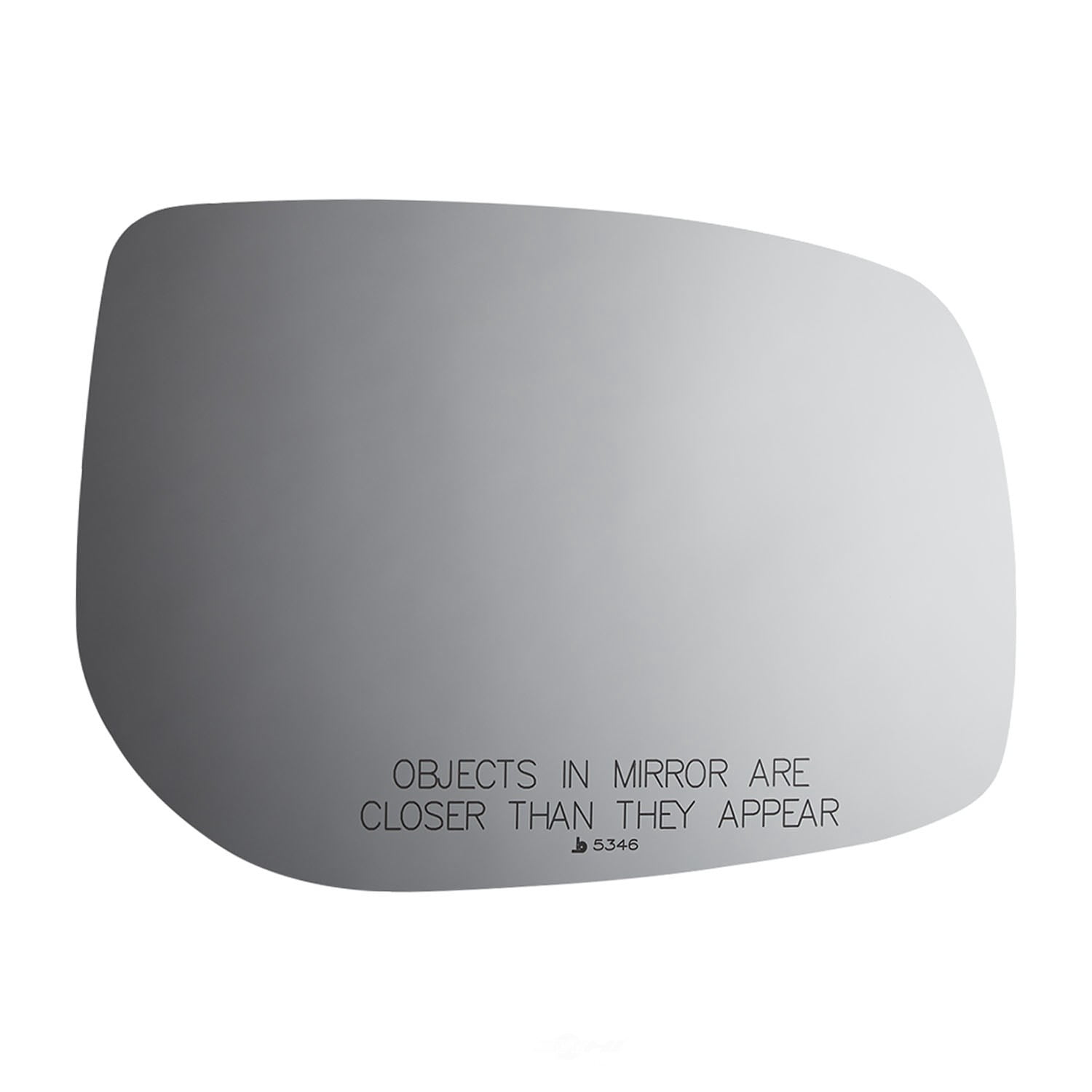 Burco Side View Mirror Replacement Glass - Clear Glass - 5346