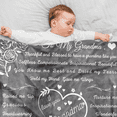 thumbnail image 5 of Gifts for Grandma, Birthday Gifts for Grandma, Kainsy I Love You Grandma Gift Blanket, with Printed Blanket, Unique Grandma Gift from Granddaughter or Grandson, Thanksgiving, Christmas, 5 of 7