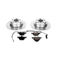 thumbnail image 3 of PowerStop Rear Z23 Evolution Sport Carbon-Fiber Ceramic Brake Pad and Drilled & Slotted Rotor Kit Fits: BMW Select Models K5720, 3 of 10
