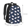 thumbnail image 2 of Daiia Cute Sheep 1 Backpack for Men and Women -Durable Backpack Large Capacity, Water-Resistant Bag with Adjustable Straps and Laptop Compartment, 2 of 7