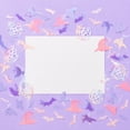 thumbnail image 5 of 100Pcs Halloween Table Confetti, Halloween Metallic Table Confetti Purple Pink Bat Witch Hat Spider Web Shiny Sequins Party Table Scatter Supplies DIY Crafts Holiday Scrapbooking Decorations, C, 5 of 7