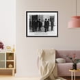 thumbnail image 3 of Historic Framed Print, Members of the U.S. Supreme Court leaving the White House after calling on the President prior to the opening of the Court, 17-7/8" x 21-7/8", 3 of 9