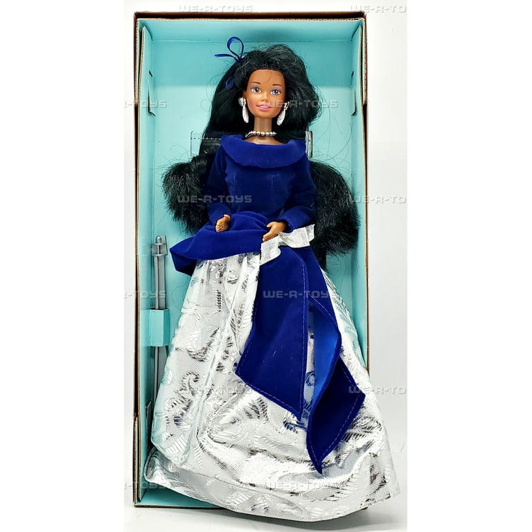 Barbie winter fashion velvet