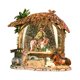 thumbnail image 3 of Bola de nieve navideña con caja musical, escena de Natividad iluminada, adorno de escritorio, decoración navideña para oficina, fiestas, hogar y cocoteros, 3 of 8