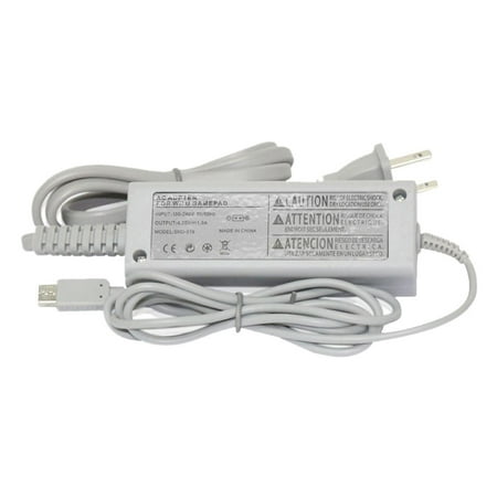 

Kironypik 110-240V Charger DC 15V 5A Plastic Wall Adapter Power Supply For Wii U Console
