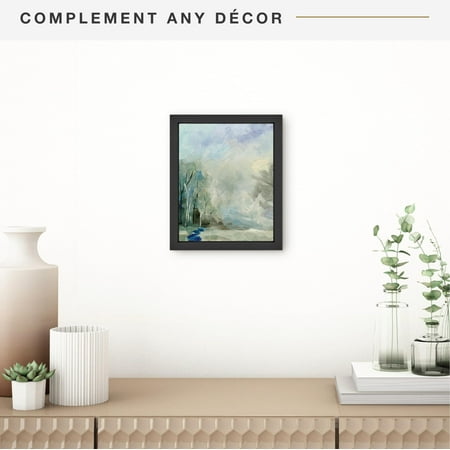 MCS Canvas Float Frames 16x20 Frame, Black Frame for Finished Canvases, Vertical & Horizontal Wall Hanging Large Frame with Adhesive for Canvas Paintings (1-Pack)