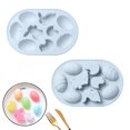 thumbnail image 2 of Silicona Para Pascua, Moldes Para Hornear Conejitos, Molde De Silicona Ligero Y Duradero Para Huevos De Conejito De Pascua Para Gelatina De Jabón De Caramelo Advancent HA044243-01, 2 of 5