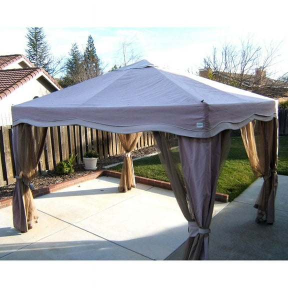 Garden Winds Replacement Canopy Top for Pacific Bay 11 x 9 Gazebo - Riplock 350