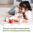 thumbnail image 6 of Melissa & Doug Food Groups Wooden Play Food Set with Crate – Produce - FSC Certified, 6 of 11