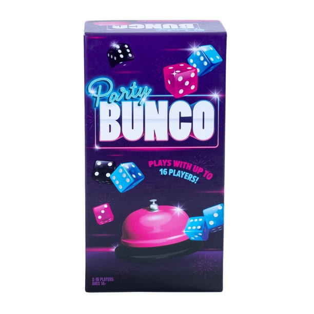 Juego de mesa Goliath Party Bunco: dados de ritmo rápido para 2 a 16 jugadores
