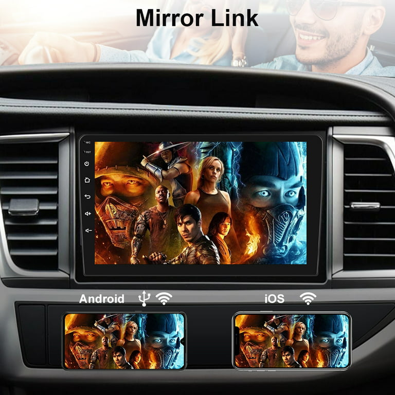10 Inch Car Stereo Radio Android 12.0 GPS Wifi Double 2 Din Touch