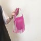 thumbnail image 4 of Bolso Hobo Hombro Con Borlas Flecos Cuero PU para Mujeres Y Niñas, 4 of 7