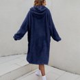 thumbnail image 6 of Kiplyki Fall Home Trends Women's Pajama Fashion Casual Solid Color Long Sleeve Robes, 6 of 8