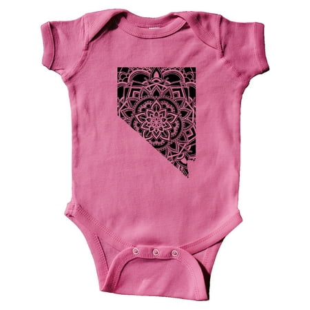 

Inktastic Nevada Silhouette Mandala Gift Baby Boy or Baby Girl Bodysuit