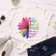thumbnail image 2 of Playera de Manga Corta Casual Suave Túnica Tops Blusa Camisa Mujer Casual Manga corta Verano Impresión Gibobby G, 2 of 2