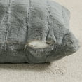 thumbnail image 6 of Home Soft Things Super Soft Decorative Pillow Covers, Set of 2, Silver Grey, 26" x 26", 6 of 7