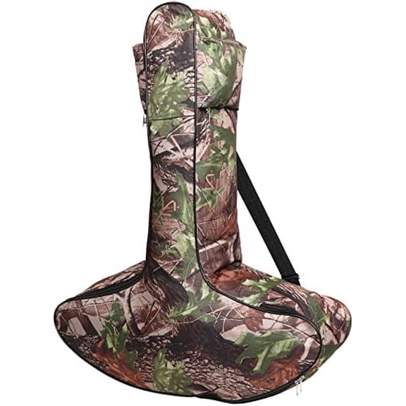 Soft Crossbow Case, Soft Carry Bow Bag Case with Backpack Strap, Universal Fit Adjustable T Shape Crossbow Bag for Hunting Target Practice (28'' x 9''x35'')
