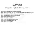 thumbnail image 2 of Transit Auto Rear Brake Drum Shoes and Spring Kit for Car Honda Civic Accord Fit CR-V K8N-100325, 2 of 11