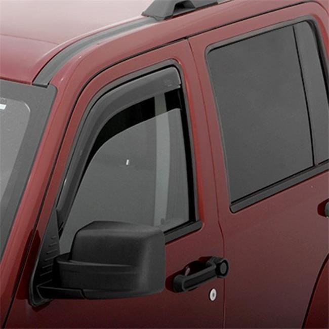 Ventshade V15192446 InChannel Ventvisor Smoke Front Window Deflectors