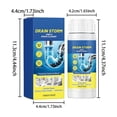 thumbnail image 3 of Hometravel Sink Pipe Cleaner Household Kitchen, Toilet Pipe Unclogger Convenient Cleaner, Drain Clog Remover for Bathroom, Shower, Sink, Tub, Garbage Disposal, 3 of 9