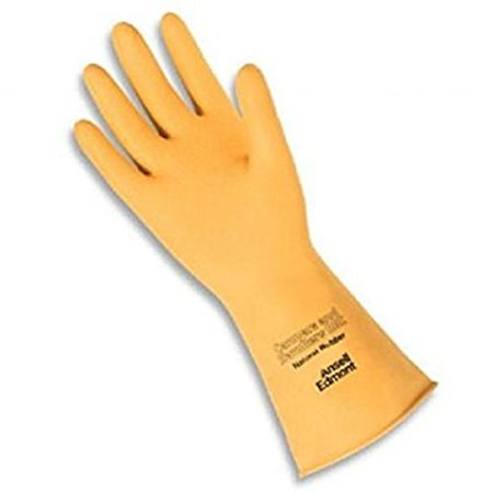 Ansell 7 Extra Hvydty Nat Latex Lined, Orange