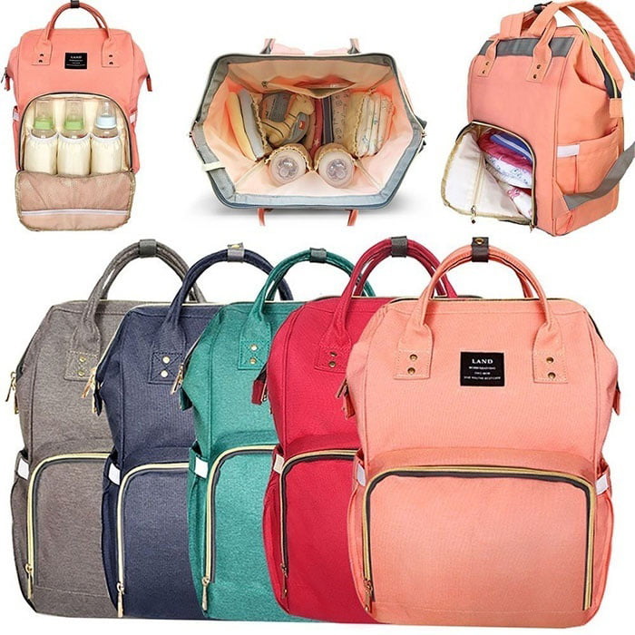 Multifunctional Large Diaper Nappy Mother Backpack Travel Changing Bag ...