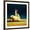 Brown Frame, variant on Art.com Yoga Chick Side Leg Lift Stretched Canvas Print Wall Art by Lucia Heffernan, 24" x 24"