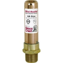 Sioux Chief MiniRester Straight Water Hammer Arrester 1/2 inch MIP Thread - 660-G2