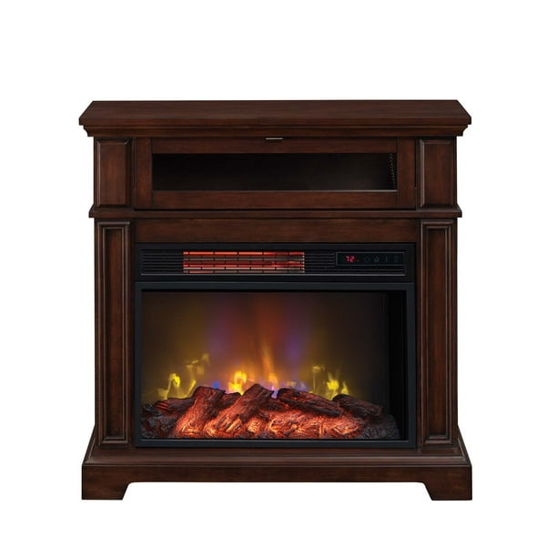 ChimneyFree 40 Infrared Quartz Electric Fireplace, Meridian Cherry