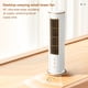thumbnail image 4 of Ventilador Torre Recargable Con Nocturna 3 Velocidades Escritorio para () Blanco, 4 of 9