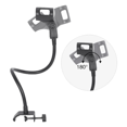 thumbnail image 4 of 2X Support de Microphone Flexible à 360 Degrés Col de Cygne Support de Micro de Bureau Réglable avec Clip, 4 of 7