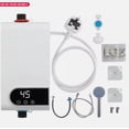 thumbnail image 1 of Calentador de agua instantáneo eléctrico Cabezal de ducha sin tanque Cocina debajo del fregadero Baño, 1 of 5