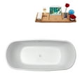 thumbnail image 3 of 59'' Streamline N670WH Freestanding Tub and Tray With Internal Drain, 3 of 7