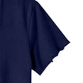 thumbnail image 4 of Mens Distressed Linen Shirts Short Sleeve V Neck Tee Shirt Vintage Linen Tops Solid Color Basic T-Shirts Summer Everyday Wear Lightweight Regular Fit Casual Tshirt for Streetwear, 4 of 6