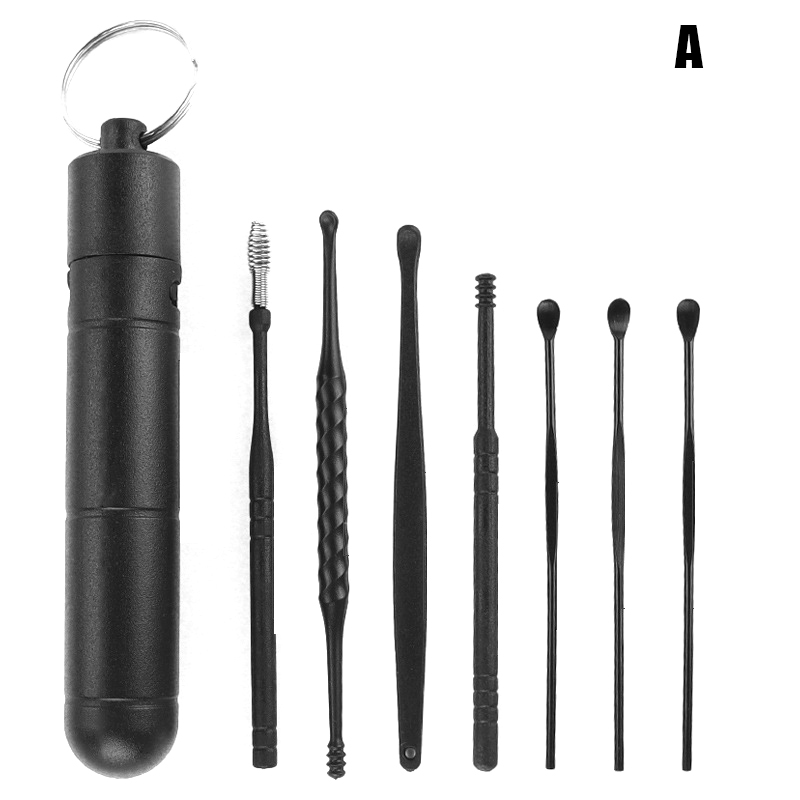 Earwax Removal Kit Portable Professional Cleansing Tool Set Ear Cleaner