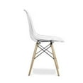 thumbnail image 2 of Heavenly Collection Clear Wood Chair SET OF 2, 2 of 7