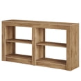 thumbnail image 6 of Fnova Farmhouse Console Table, 3-Tier Rustic Wooden Entryway Table, Multifunctional Sofa Table for Living Room, Hallway, Foyer, 6 of 16