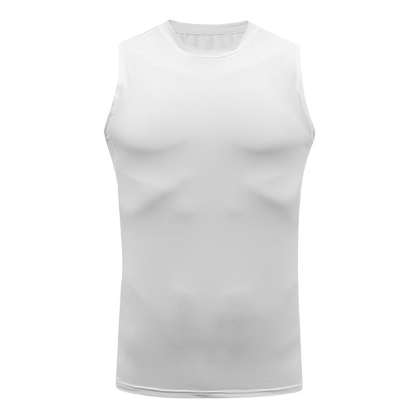 pstuiky Camiseta sin mangas para hombre, Camiseta deportiva ajustada de color liso para hombre, moderna, para tiempo libre y fitness Tops elegantes para mujer xl