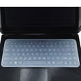 thumbnail image 2 of Lubelski Silicone Waterproof Laptop Keyboard Protector Cover Film White/Clear, 2 of 7