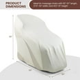thumbnail image 3 of Costway Housse de Protection pour Fauteuil Inclinable de Massage Shiatsu à Gravité Zéro pour Tout le Corps, 3 of 10