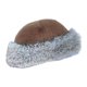 thumbnail image 2 of Sombrero de invierno tipo pescador de piel sintética, ideal para viajes, actividades al libre, motociclismo y senderismo., 2 of 8