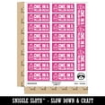 thumbnail image 2 of One in a Melon Million Ideas Teacher Student School Sticker Set - Hot Pink - Gloss Finish - 2.00" Large, 2 of 7