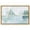 Gold Frame, variant on Mirrored Aqua Dream I High-Gloss Frameless Acrylic Glass Wall Art Coastal Abstract by Art Remedy, Ready to Hang, 15 x 10
