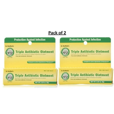 Dr. Sheffield Triple Antibiotic Ointment Pack of