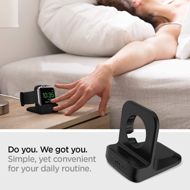 Spigen S350 diseñado para Apple Watch Stand para 44mm/40mm Series 6/SE/5/4 y 42mm/38mm Ser Spigen Spigen