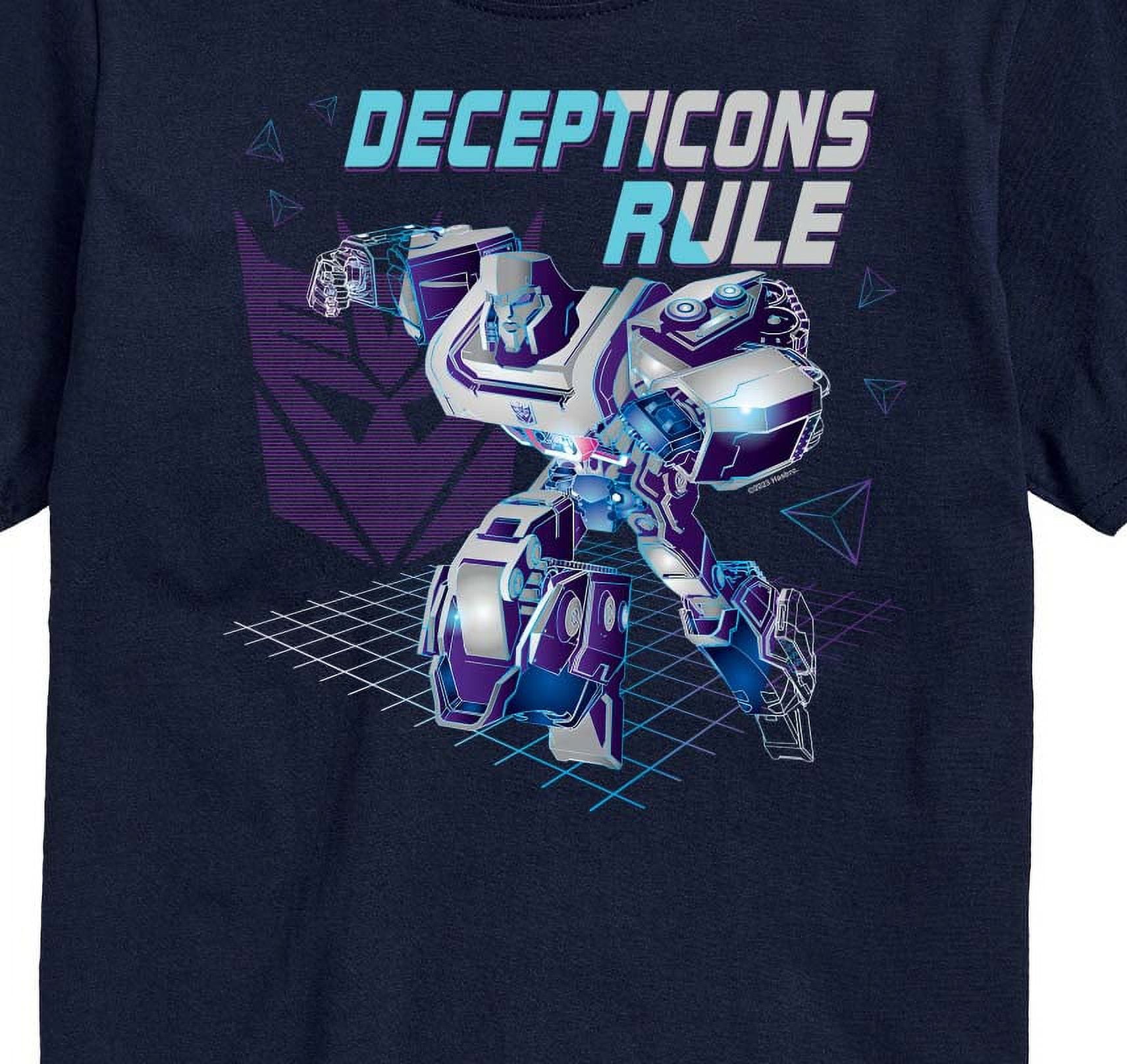 Transformers - Decepticons Rule - Adult Short Sleeve Tee
