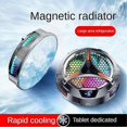 thumbnail image 3 of Radiador para tablet X42, enfriador para tablet con iluminación RGB colorida, ventilador de refrigeración magnético semiconductor de 10 cm para tablet., 3 of 5