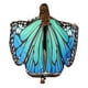 thumbnail image 1 of Disfraz de mariposa JanHm para mujer con alas de tela color Verde azulado Multicolor Púrpura-Rosa, 1 of 5