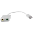 thumbnail image 1 of Cable conector tipo C, divisor de tarjeta de sonido, adaptador externo para auriculares, adaptador USB para tarjeta de sonido con conector hembra de 3,5 mm., 1 of 5