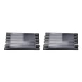 thumbnail image 4 of Wweixi Door Draft Stopper Windproof Soundproof Reusable Professional Warm Keeping Flexible Anti-slip Guard Sealing Strip Grey 2Set, 4 of 6